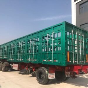 Heavy-Duty Lattice Cargo Semi-trailer (7)