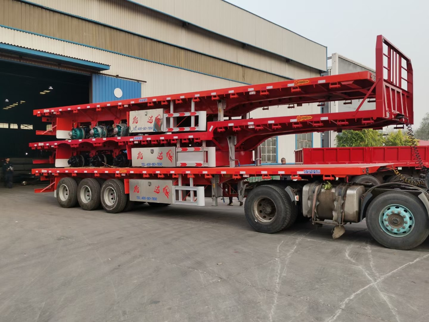 flatbed semi trailer (1)